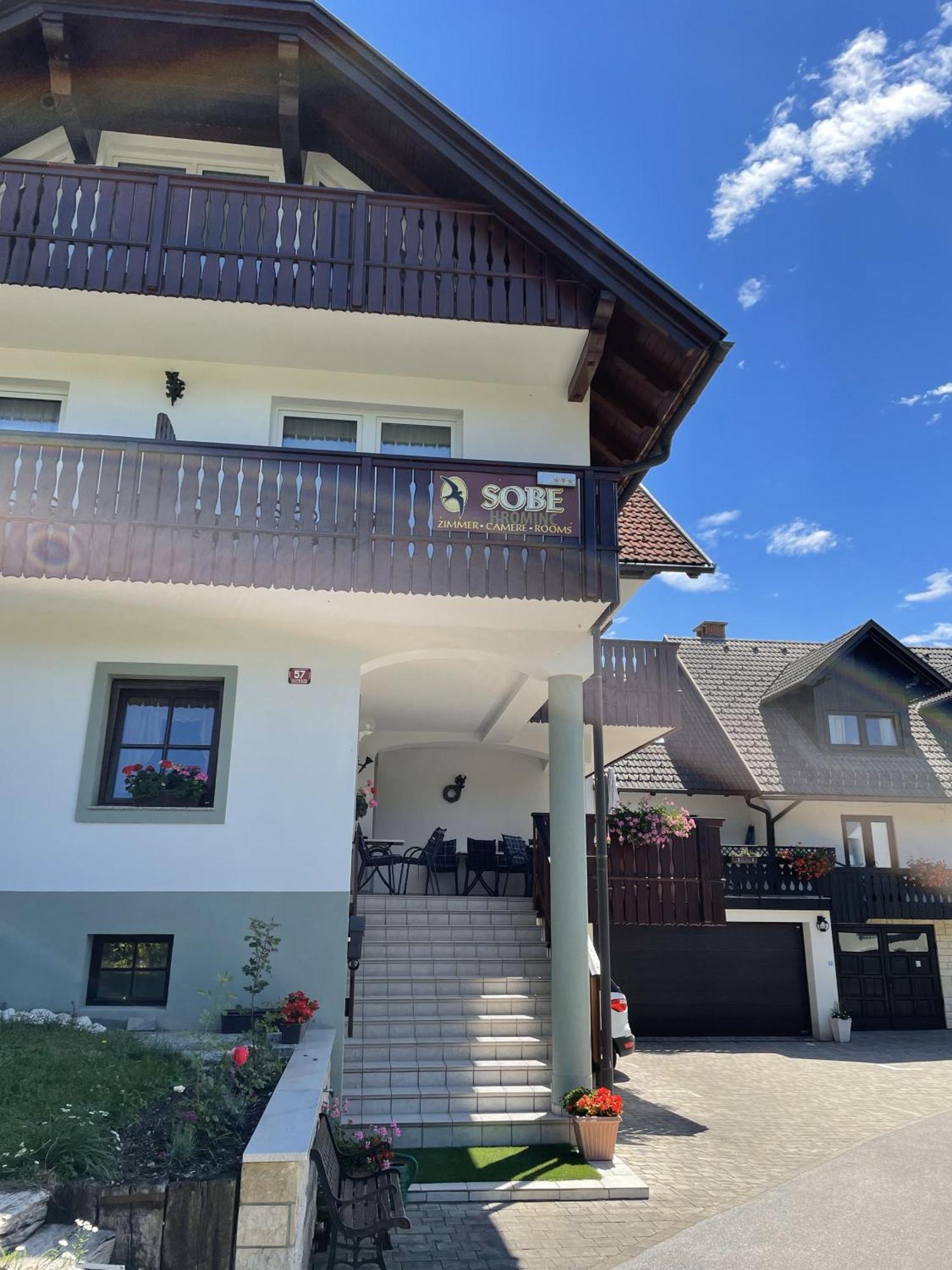 Rooms Hrominc Bled Exterior foto